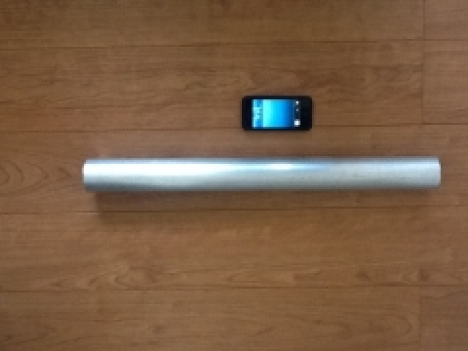 【製鉄所用ロール・表面処理の大和工業所】アルミ特注品・サイズ102φ(パイ)